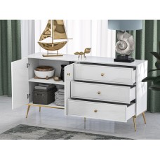 Kumode ar apzeltītām kājām GOLDIN 04